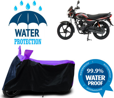 Mdstar Waterproof Two Wheeler Cover for Bajaj(Platina 100 BS6, Multicolor)