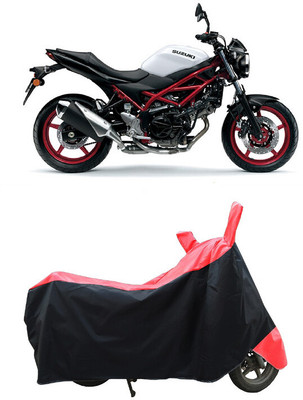 Coxtor Waterproof Two Wheeler Cover for Suzuki(SV650, Red)