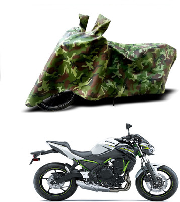 NIRUJI TRADERS Waterproof Two Wheeler Cover for Kawasaki(Z650 BS6, Multicolor)