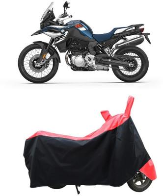 CRONEX Waterproof Two Wheeler Cover for BMW(F 850 GS, Black, Red)