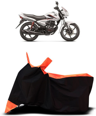 VESMEI Two Wheeler Cover for Honda(CB Shine, Orange)