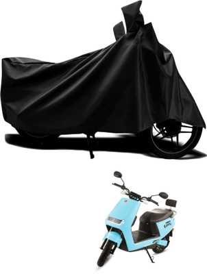 AASHTIK MART Two Wheeler Cover for Hero(Electric EDDy, Black)