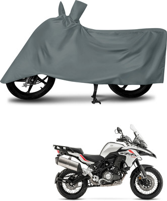 LICATOR Waterproof Two Wheeler Cover for Benelli(TRK 502, Grey)