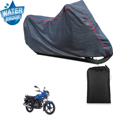PAGORA Waterproof Two Wheeler Cover for Bajaj(Discover 100 DTS-i, Grey)