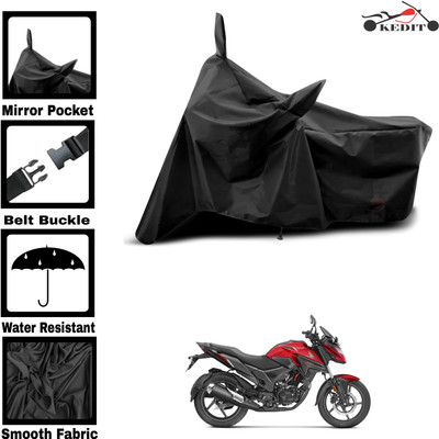 KEDIT Two Wheeler Cover for Universal For Bike(X-Blade, Black)
