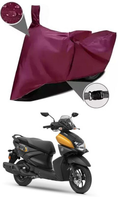 KEDIT Two Wheeler Cover for Yamaha(RayZR 125 BS6, Maroon)