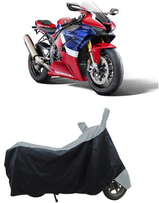 Coxtor Waterproof Two Wheeler Cover for Honda(CBR1000RR Fireblade, Grey)