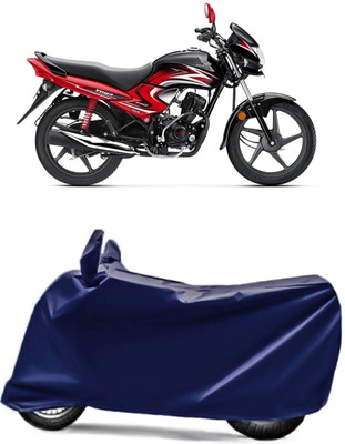 AUCTIMO Two Wheeler Cover for Honda(Dream, Blue)