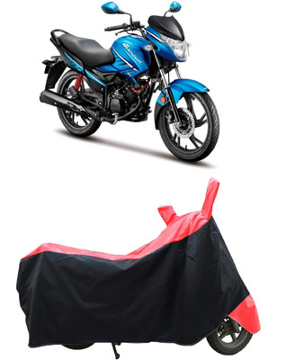 Coxtor Two Wheeler Cover for Hero(Glamour i3s BS6, Red)