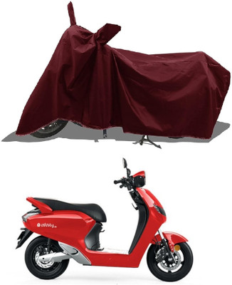DeepShakshi AUTOMOTIVE Waterproof Two Wheeler Cover for Hero(HF Deluxe BS6, Maroon)
