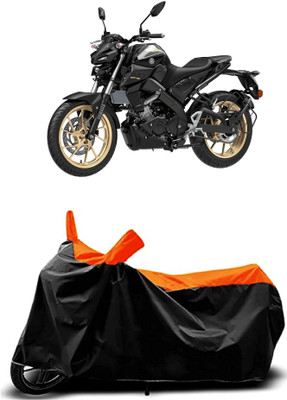 VESMEI Two Wheeler Cover for Yamaha(MT 15, Orange)