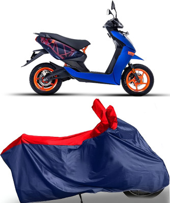BbcMart Waterproof Two Wheeler Cover for Ather(450 X, Red)