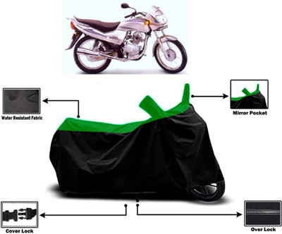 Amexride Two Wheeler Cover for LML(Freedom Prima, Green)