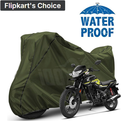 xodi Waterproof Two Wheeler Cover for Honda(SP125, Green, Black)