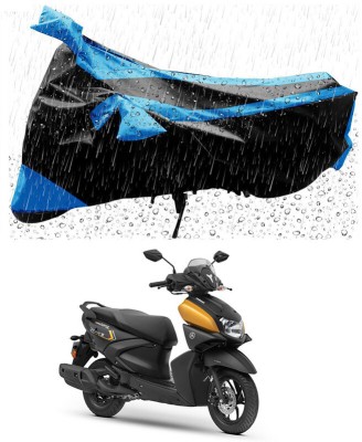 Genipap Two Wheeler Cover for Yamaha(RayZR 125, Blue, Black)