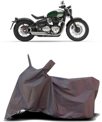 VESMEI Two Wheeler Cover for Triumph(Bonneville Bobber, Blue)