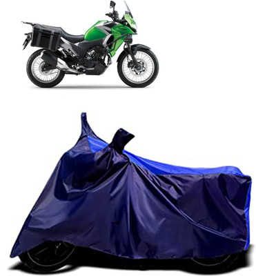 VESMEI Two Wheeler Cover for Kawasaki(Versys-X 300, Blue)