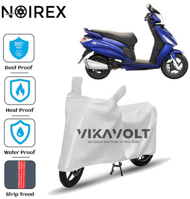 NOIREX Waterproof Two Wheeler Cover for Hero(Maestro Edge, Silver)