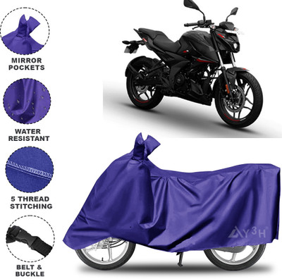 Y3H Waterproof Two Wheeler Cover for Bajaj(Pulsar N160, Blue)