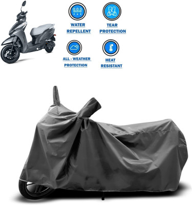 PAGORA Waterproof Two Wheeler Cover for Ampere(Magnus BS6, Grey)