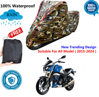 AUTOCAD Waterproof Two Wheeler Cover for Mahindra(MOJO XT 300, Multicolor)