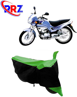 RRZ Waterproof Two Wheeler Cover for Kinetic(Boss, Black, Green)