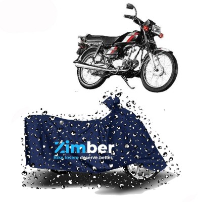 ZIMBER Two Wheeler Cover for Honda(CD 100 SS, Blue)