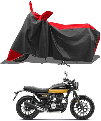 KEDIT Two Wheeler Cover for Honda(Hness CB350, Red)