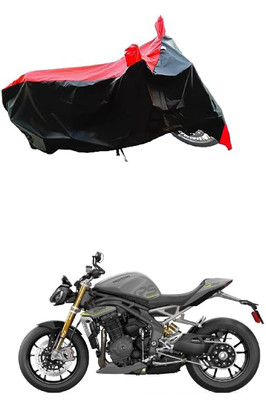 VESMEI Two Wheeler Cover for Triumph(Speed Triple BS6, Red)