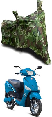 PROKONAI Waterproof Two Wheeler Cover for Hero(Electric Optima, Multicolor)