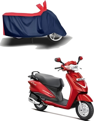 smwzxyu Waterproof Two Wheeler Cover for Hero(Duet, Blue, Red)