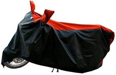 DeepShakshi AUTOMOTIVE Two Wheeler Cover for Royal Enfield(Classic Stealth Black BS6, Red, Black)