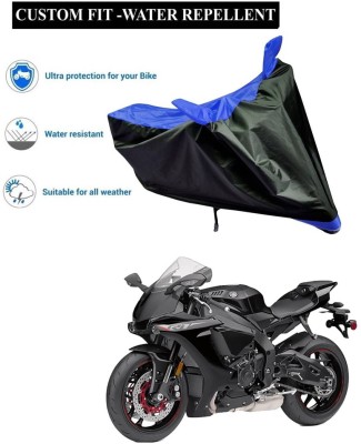 CODOKI Waterproof Two Wheeler Cover for Yamaha(YZF R1M BS6, Blue)