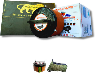 BIKE BLAZER Waterproof Two Wheeler Cover for Hero(HF Dawn, Green)