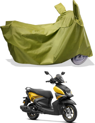 Amexride Two Wheeler Cover for Yamaha(Ray-ZR 125FI, Maroon)