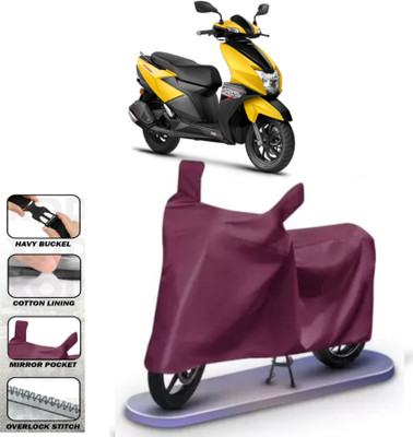 HWSXQAE Waterproof Two Wheeler Cover for Universal For Bike(Maroon)
