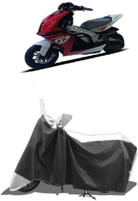 RAAMKM Two Wheeler Cover for Hero, Honda, Bajaj, TVS, Yamaha(Avenis 125, White, Black)