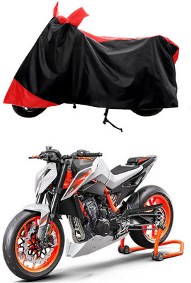 GROFATIK Two Wheeler Cover for KTM(890 Duke, Red)