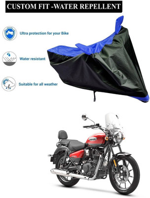 CODOKI Waterproof Two Wheeler Cover for Royal Enfield(Meteor 350, Blue)