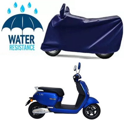 Furious3D Two Wheeler Cover for Okinawa(Lite, Blue)