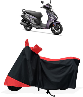 Tricway Two Wheeler Cover for Hero(Motocorp Maestro Electric, Red)