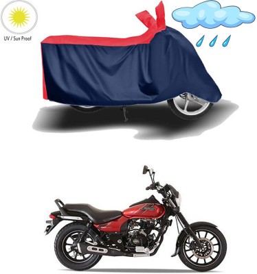 Ascension Two Wheeler Cover for Bajaj(Avenger 180 Street, Red, Blue)