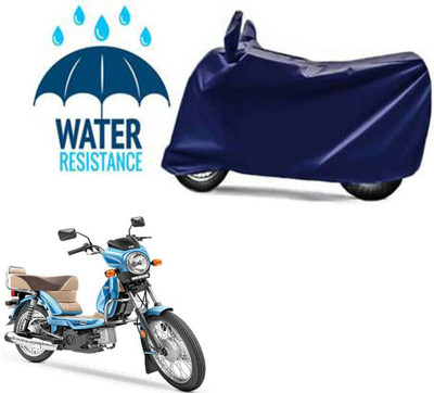 AutoGalaxy Waterproof Two Wheeler Cover for Universal For Bike(Heavy Duty BS6, Blue)