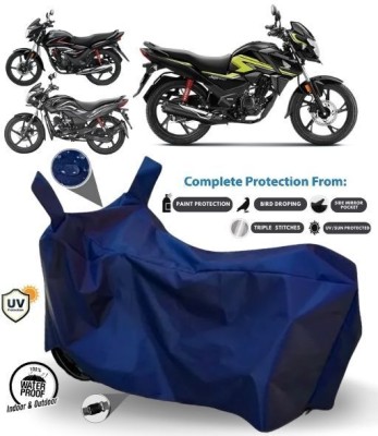 ZAQE Two Wheeler Cover for Honda(SP 125, Blue)