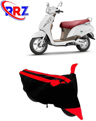DeepShakshi AUTOMOTIVE Waterproof Two Wheeler Cover for Suzuki(Access SE, Black, Red)