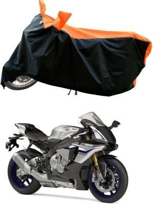 AESTRYD Two Wheeler Cover for Yamaha(YZF R1M, Orange)