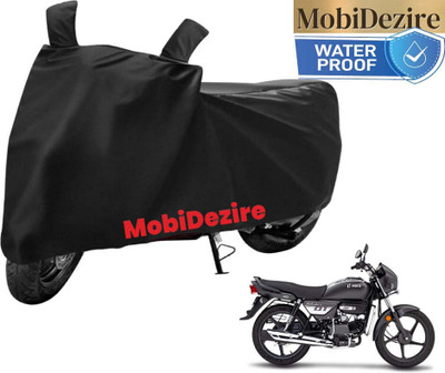 Wamus Auto Waterproof Two Wheeler Cover for Vespa(Vespa VXL 125, Black)