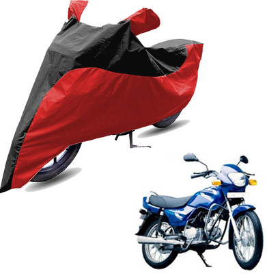 RiderShine Two Wheeler Cover for TVS(Centra, Red, Black)