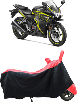 Coxtor Two Wheeler Cover for Honda(CBR 250R, Red)