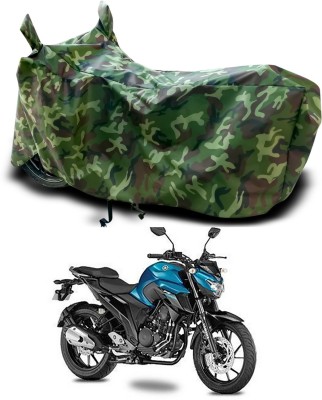 Furious3D Two Wheeler Cover for Yamaha(FZ 25, Multicolor)